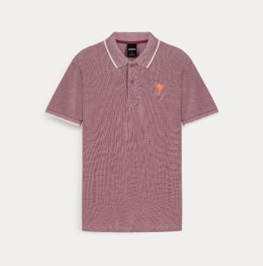 Polo with Tipping Details